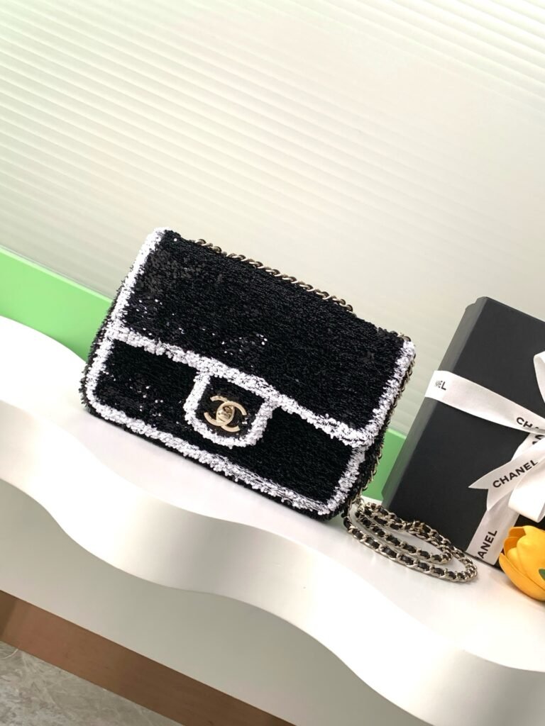 CHANEL 25S CF 晚宴包 黑色