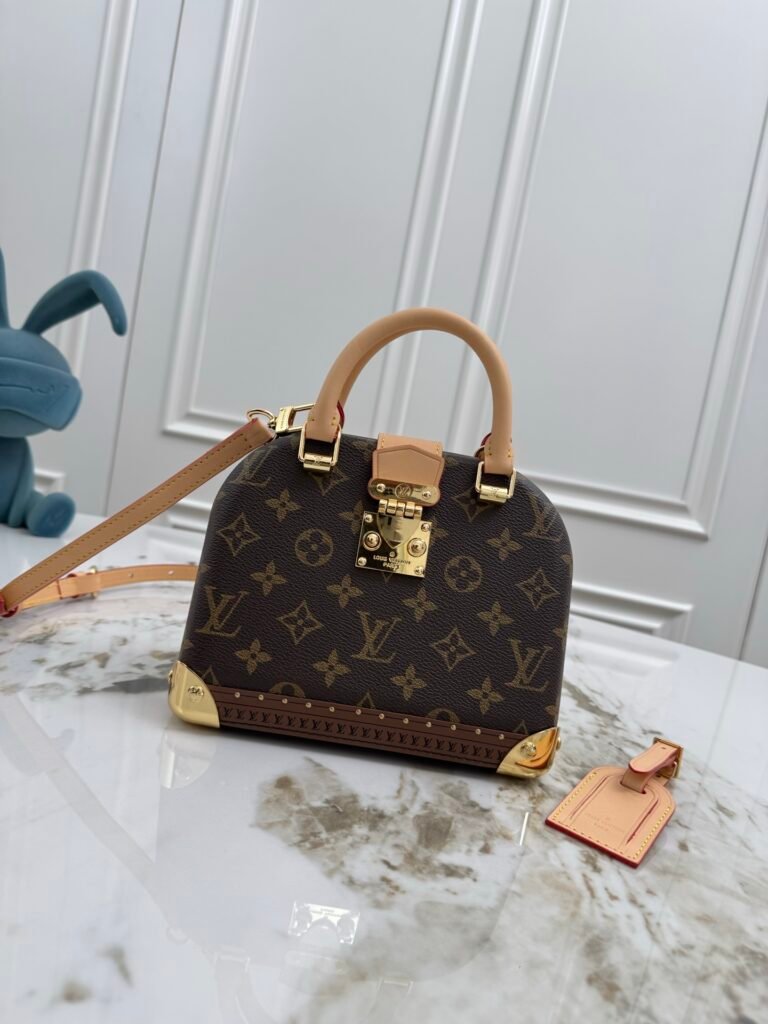 LOUIS VUITTON Alma Trunk 20 老花貝殼硬箱包
