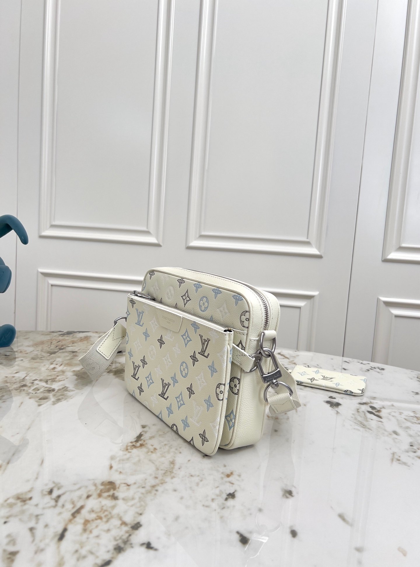 LOUIS VUITTON trio 白色郵差包:圖片 2