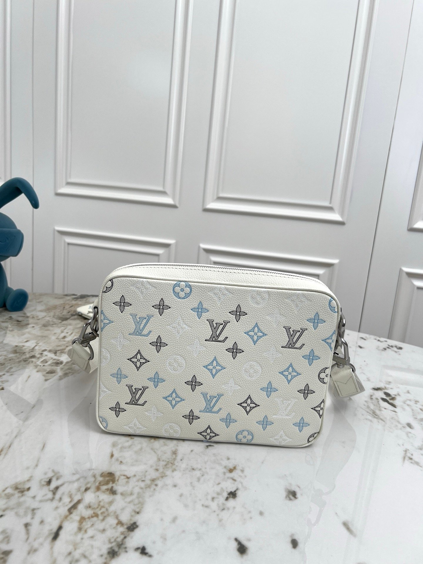 LOUIS VUITTON trio 白色郵差包:圖片 3