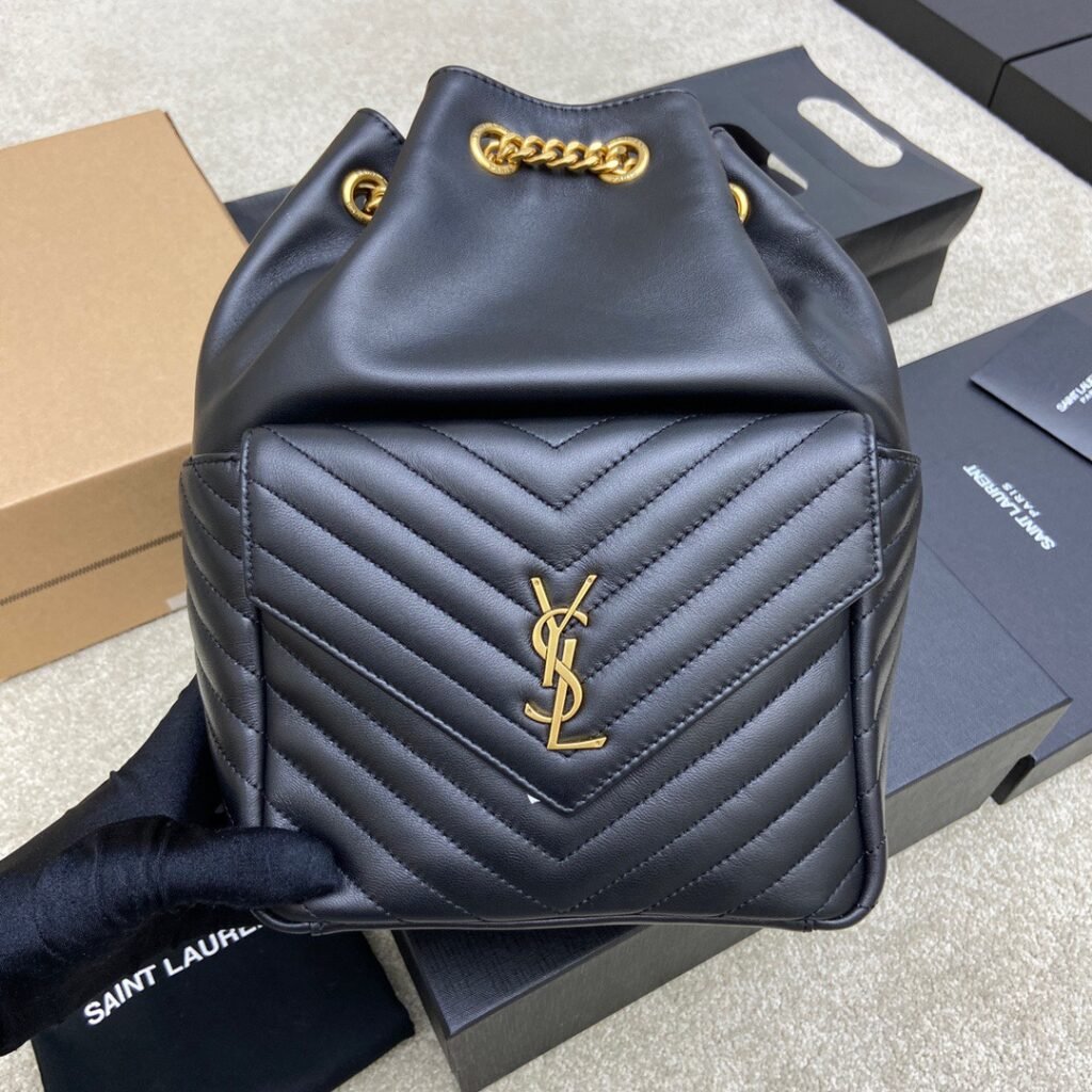 SAINT LAURENT Joe 後背包 黑色