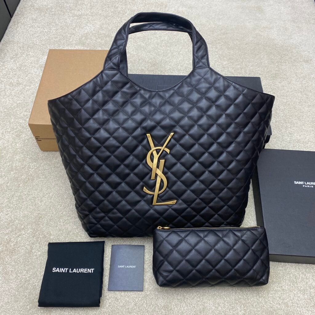 SAINT LAURENT Icare 托特包 黑色