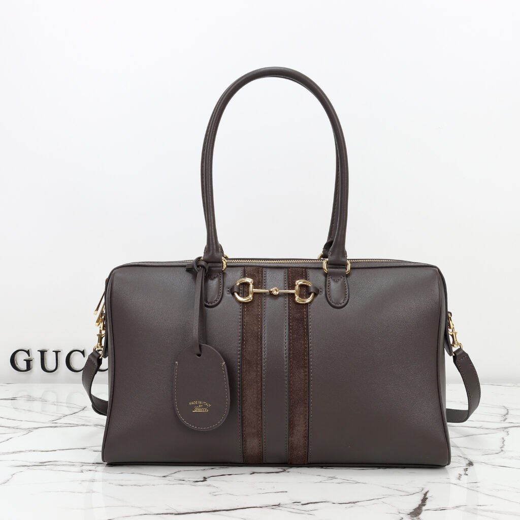 GUCCI Borsetto Large GG 馬銜扣波士頓包