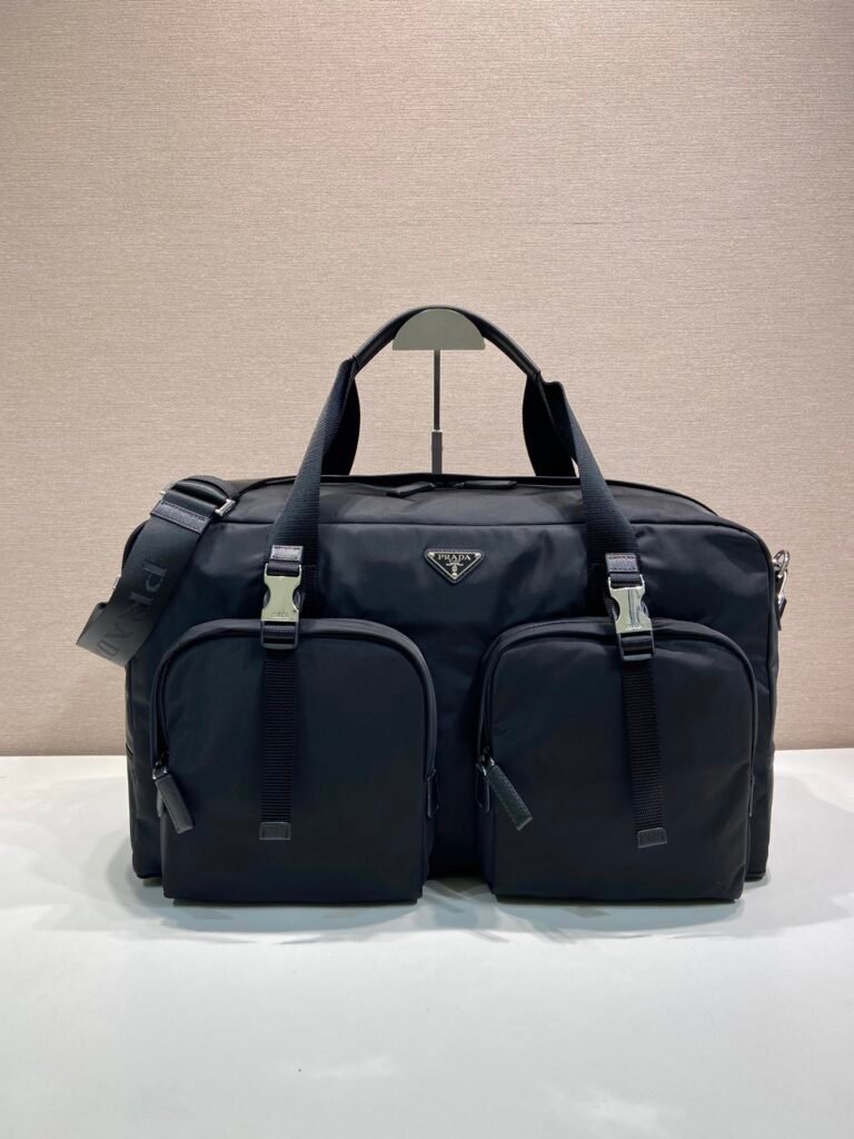 PRADA Re-Nylon 再生尼龍雙口袋旅行包