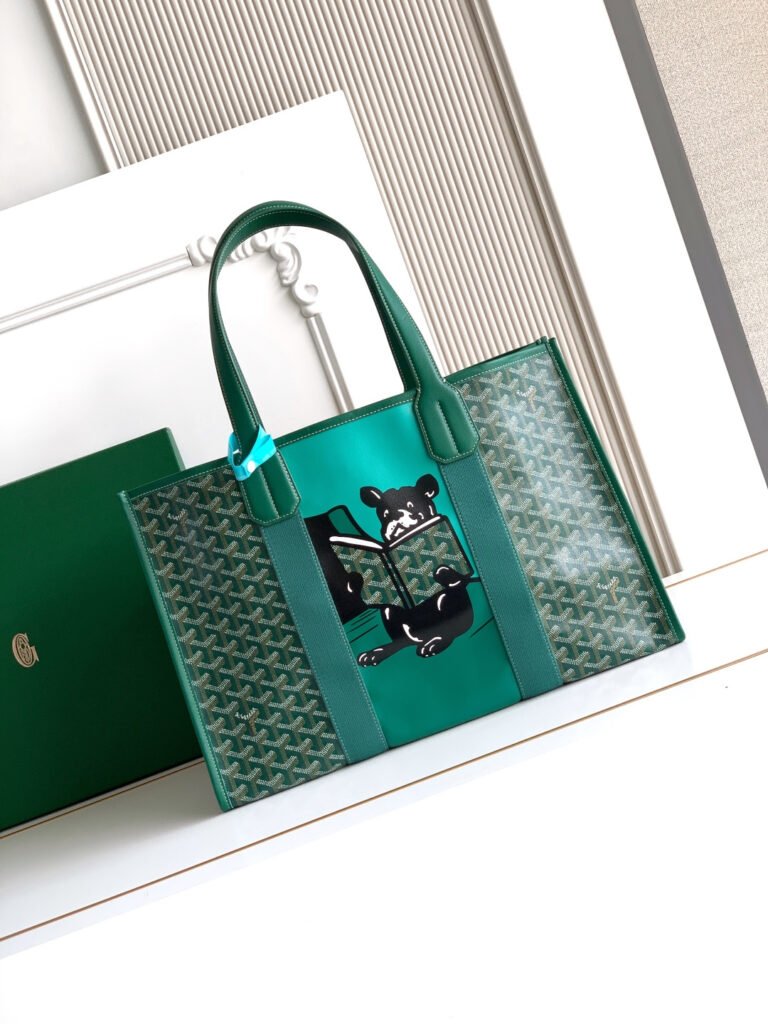 GOYARD Villette MM 托特包 綠色法鬥限定款