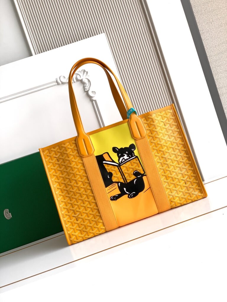 GOYARD Villette MM 托特包 黃色法鬥限定款