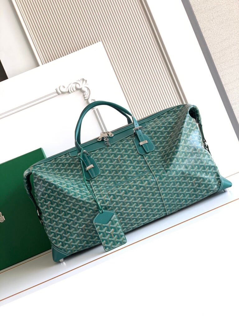 GOYARD Bowling 55 旅行袋 綠色