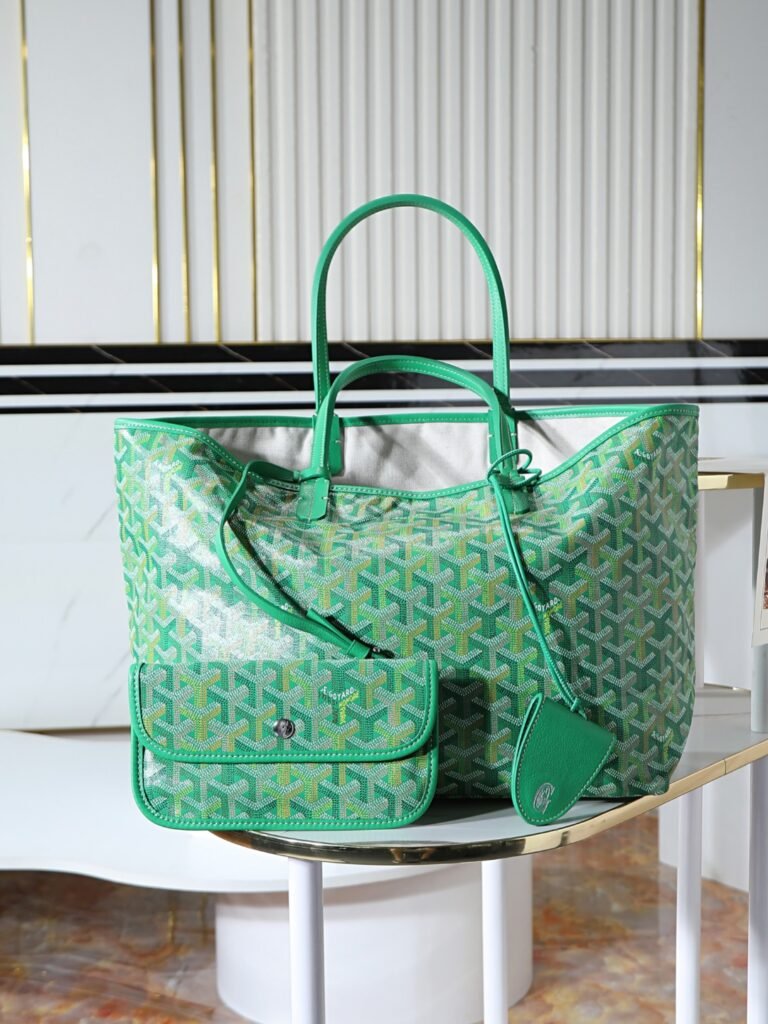 GOYARD Saint Louis PM 托特包 草地綠限定色